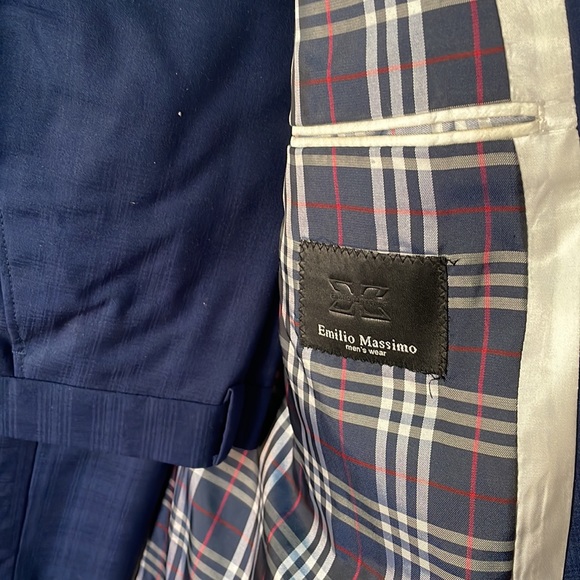 Emilio Massimo Man suits Navy M - Picture 7 of 13